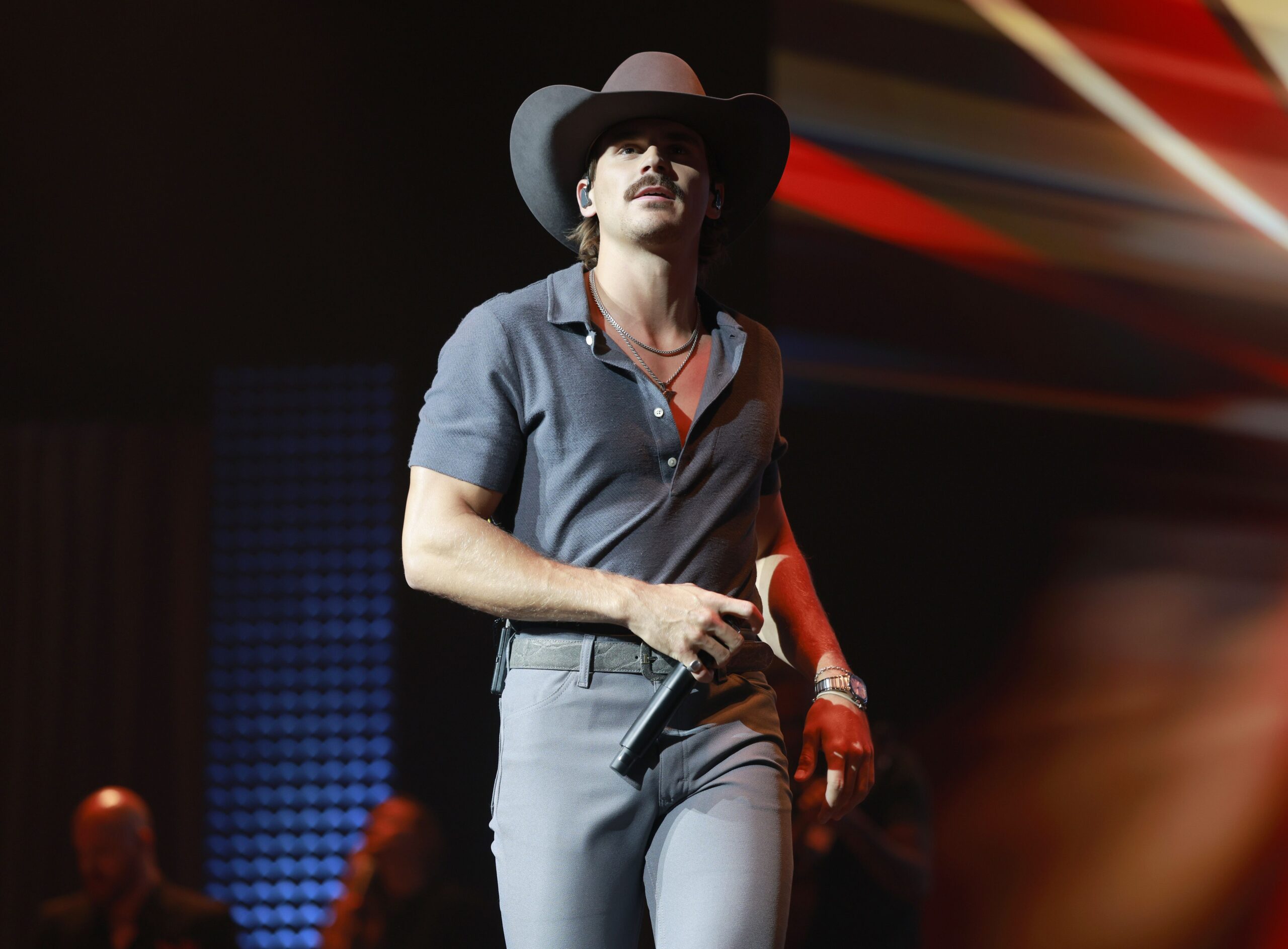 Tucker Wetmore performing live on stage